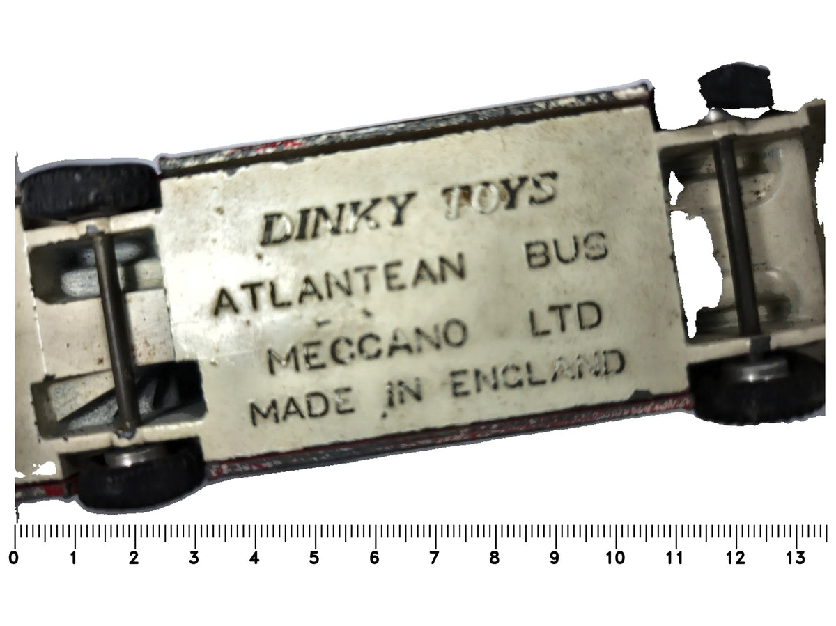 Atlantean Bus Dinky Toys '50 Biały 1:72 Made in England – zdjęcie 7