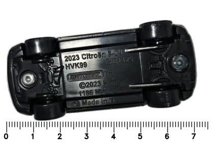 2023 Citroën ë-C4 Matchbox 2023 1:64 Turkusowy Miejski – zdjęcie 7