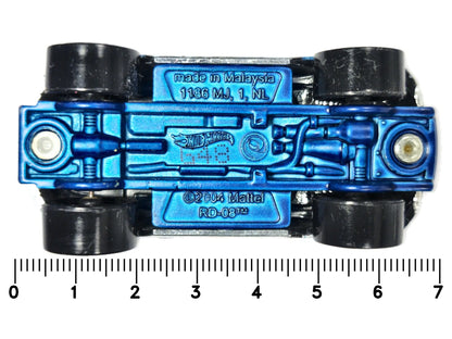 RD-08 Hot Wheels 2004 Srebrny chrom 1:64 – zdjęcie 7