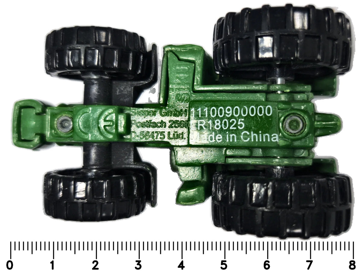 TRAKTOR John Deere 7530, Siku, Die cast, Zielony, 1:87, Resoraki – zdjęcie 7