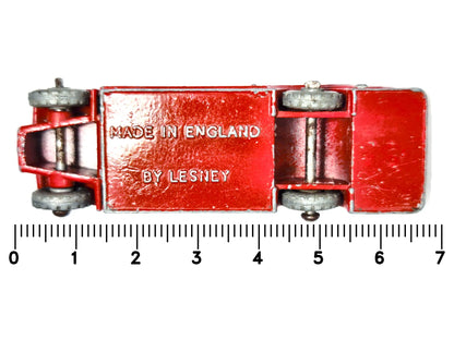 LONDON BUS Matchbox Series Matchbox '60 Czerwony 1:110 Made in England – zdjęcie 7