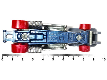 ALTERED EGO, HW Art Cars, Hot Wheels 2018, Die cast 1186, Srebrny, 1:64 – zdjęcie 7