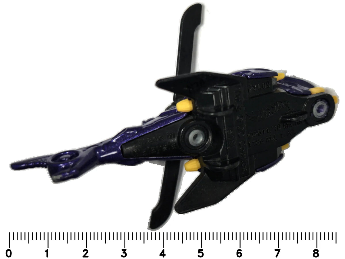 Helikopter Batcopter / DC Comics (s18) DC Comics Hot Wheels Fioletowy 1:64 – zdjęcie 7