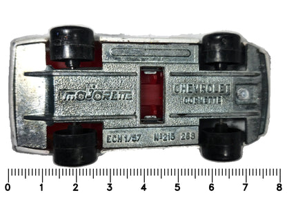 Chevrolet Corvette Majorette 1:57 Made in France 3 Luzak Biały – zdjęcie 7