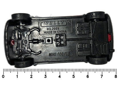 Mini Cooper Welly Czerwony 1:48 – zdjęcie 7