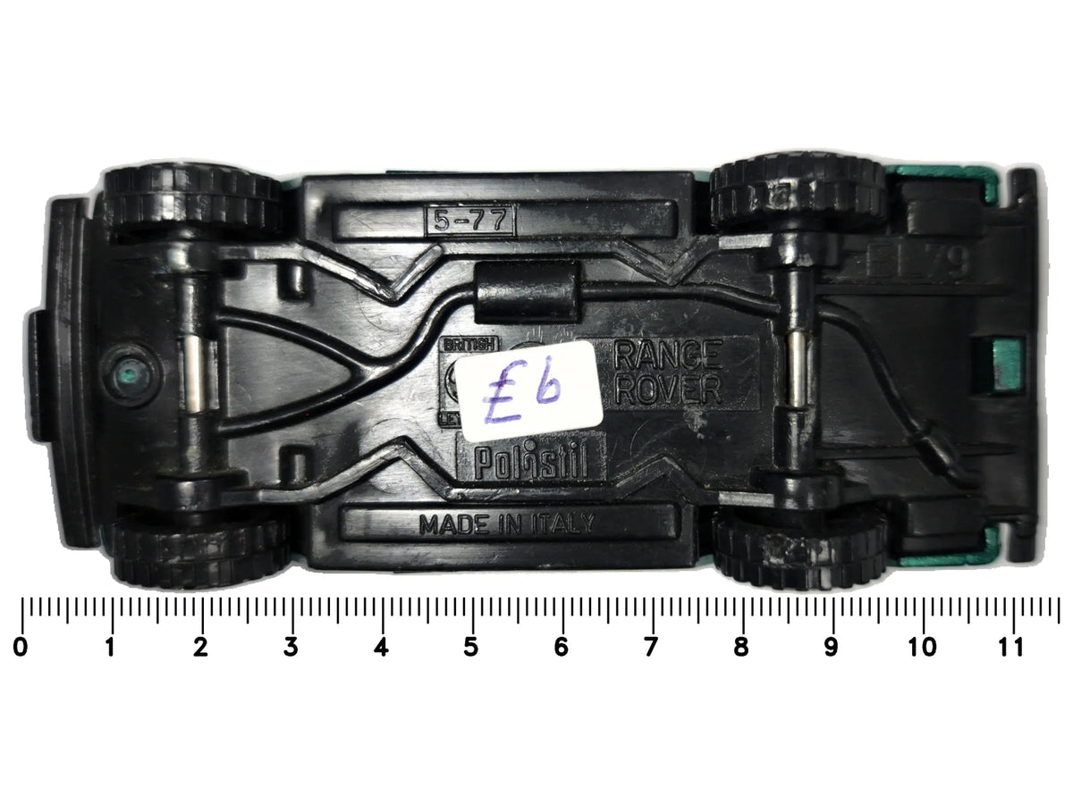 RANGE ROVER Polistil '80 Zielony 1:43 Made in Italy – zdjęcie 7