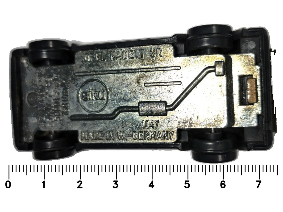 OPEL KADETT SR SIKU '70 Złoty 1:56 Made in West Germany 2xMetal – zdjęcie 7