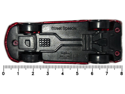 Street Speeder Maisto Bordowy 1:52 – zdjęcie 7