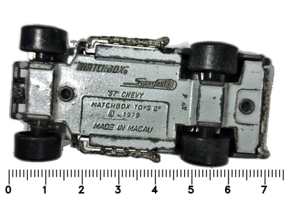 '57 Chevy Matchbox 1979 Superfast 1:64 Hot Rod Luzak Czarny – zdjęcie 7