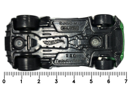 TWINDUCTION, Hot Wheels 2010, Die cast D36, Zielony, 1:64, Resoraki – zdjęcie 7