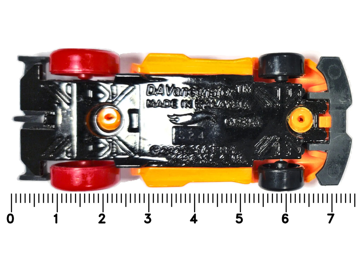 DA VANCENATOR, Hot Wheels 2016, Die cast GHB34, Pomarańczowy, 1:64 – zdjęcie 7