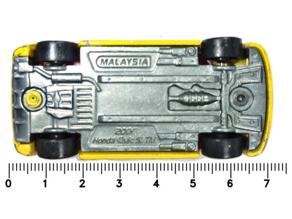 Honda Civic Si Hot Wheels 2006 First Editions 1:64 Luzak Żółty – zdjęcie 7