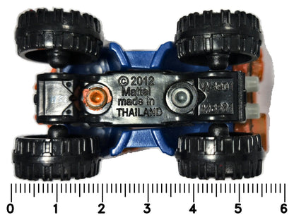 ATV QUAD, Hot Wheels 2012, Die cast MB861, Niebieski, 1:36, Resoraki – zdjęcie 7