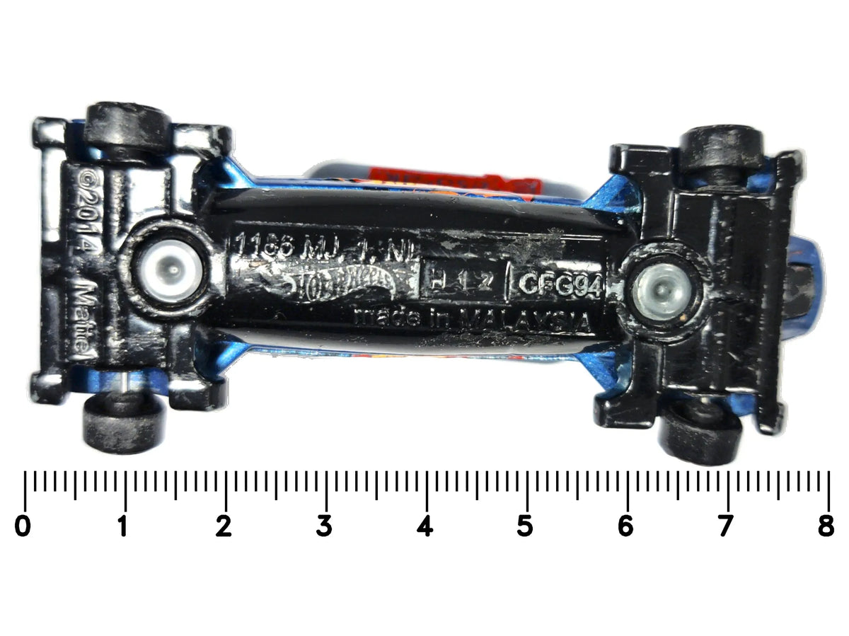 Ice Shredder Ice Mountain Hot Wheels 2014 Niebieski 1:64 – zdjęcie 7