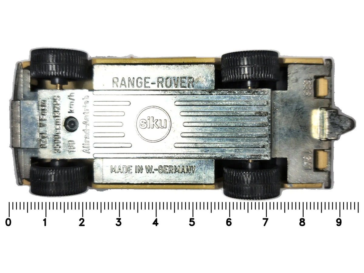RANGE-ROVER SIKU '70 Beżowy 1:55 Made in West Germany – zdjęcie 7