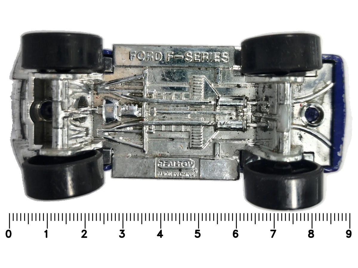FORD F-SERIES, Promotion, Realtoy, Die cast, Niebieski, 1:64, Resoraki – zdjęcie 7