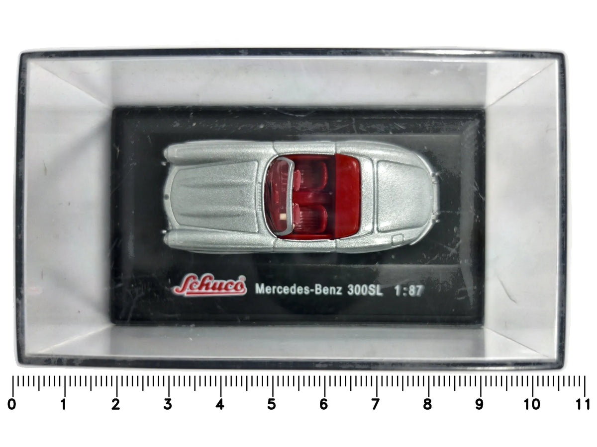 Mercedes-Benz 300Sl Schuco Srebrny 1:87 – zdjęcie 7