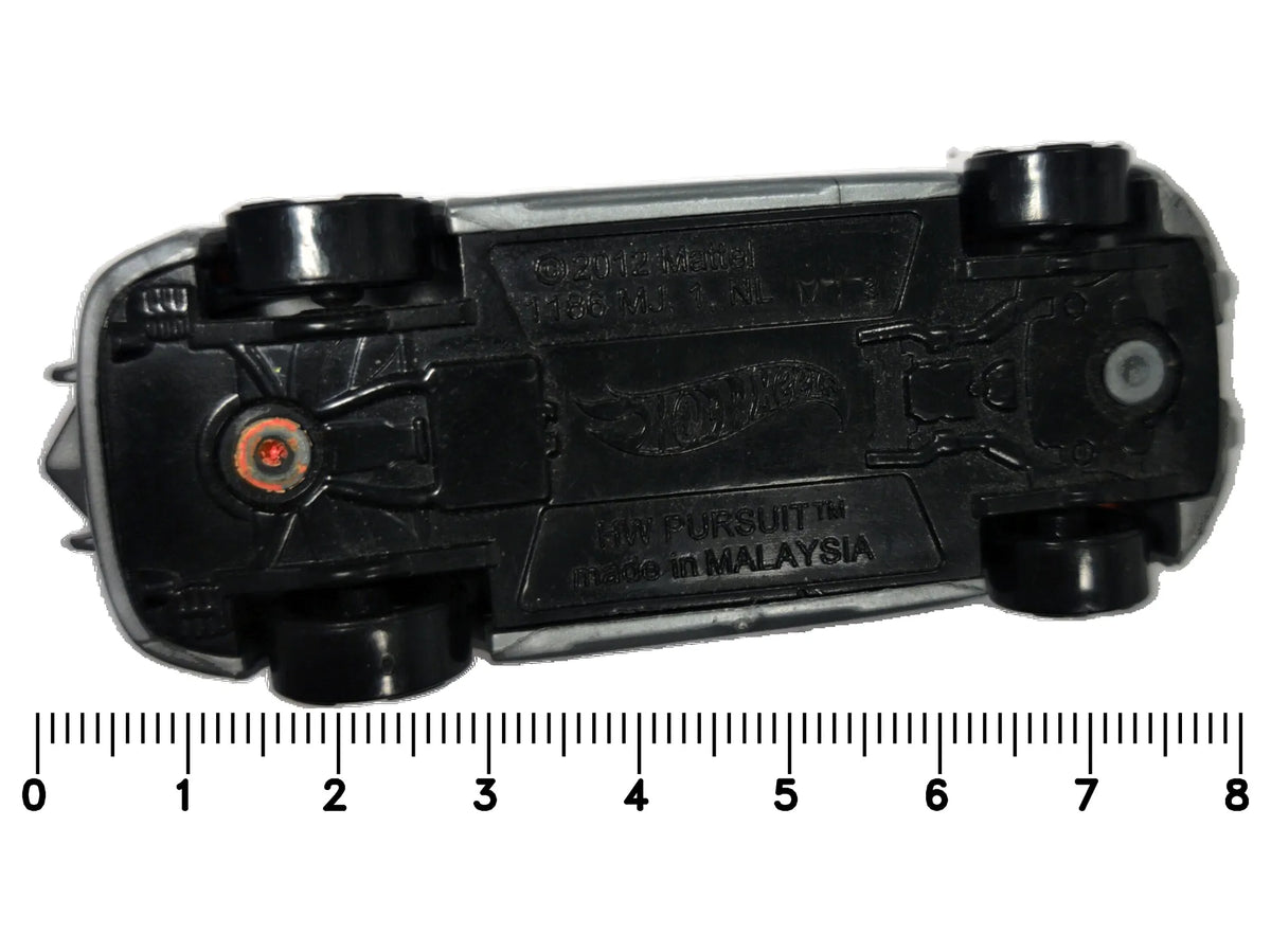 HW Pursuit Hot Wheels 2012 HW Racing 1:64 Luzak Pomarańczowy Policja – zdjęcie 7