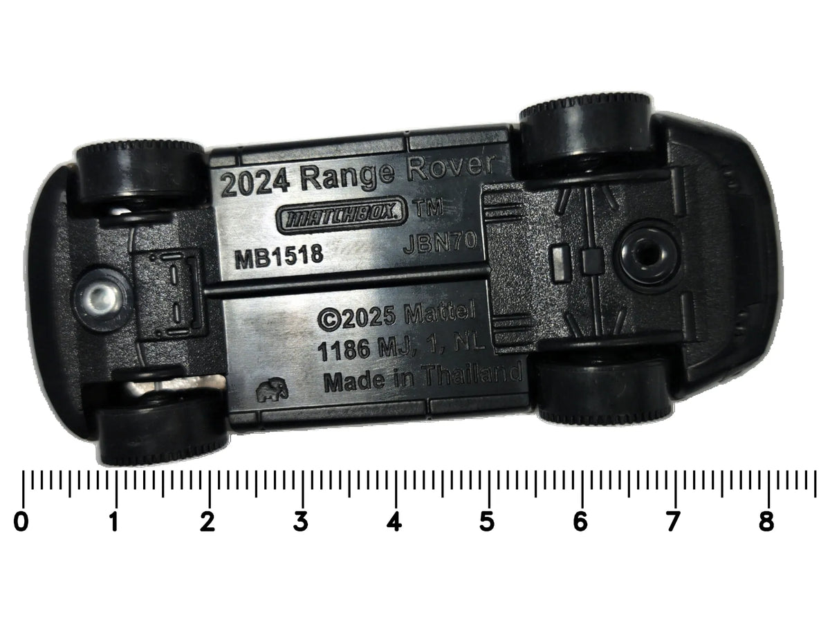 2024 Range Rover Matchbox 2025 Mainline 1:64 Złoty Samochód osobowy – zdjęcie 7
