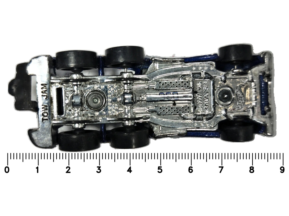 Tow Jam Hot Wheels 2000 Mainline 1:64 Luzak Niebieski 2xMetal – zdjęcie 7