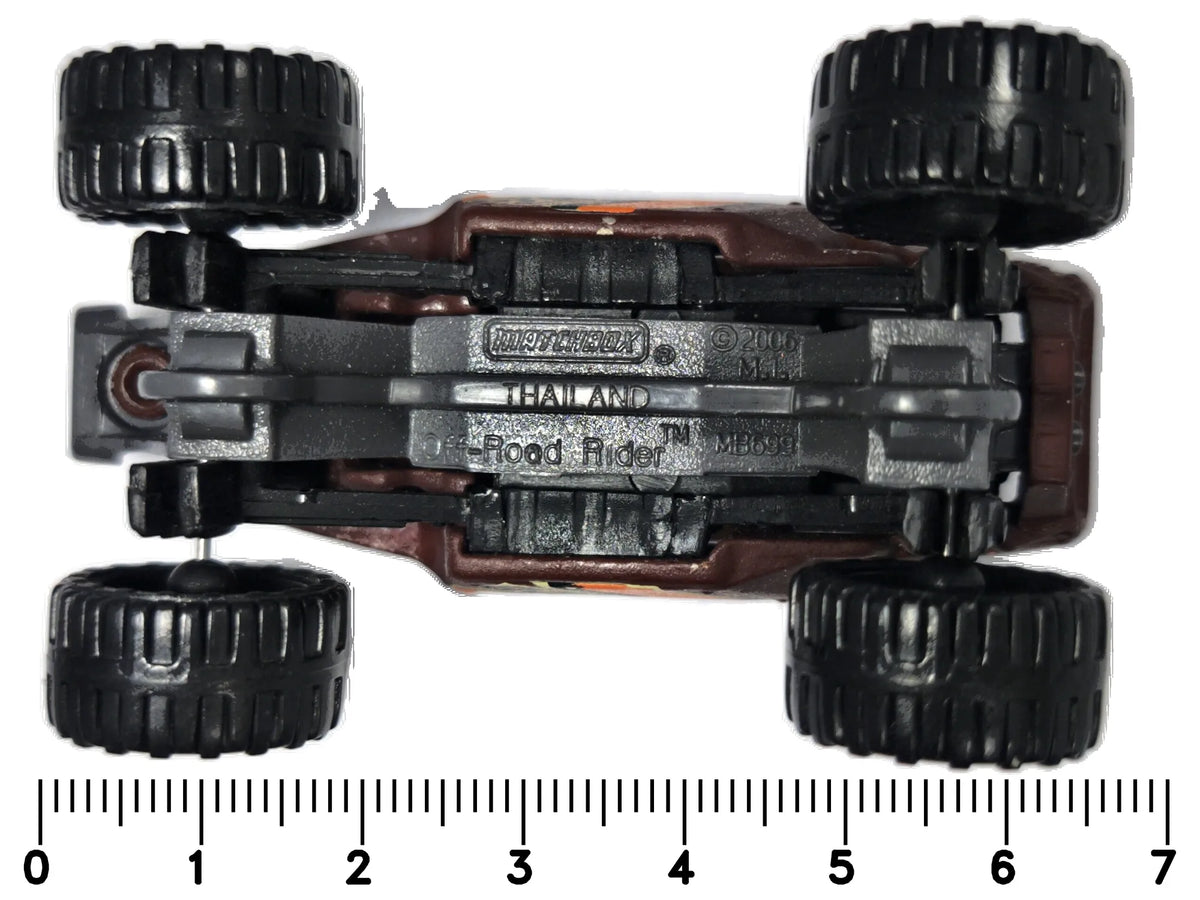 ROAD RIDER, OFR 699, Matchbox 2006, Die cast MB699, Brązowy, 1:64, Resoraki – zdjęcie 7