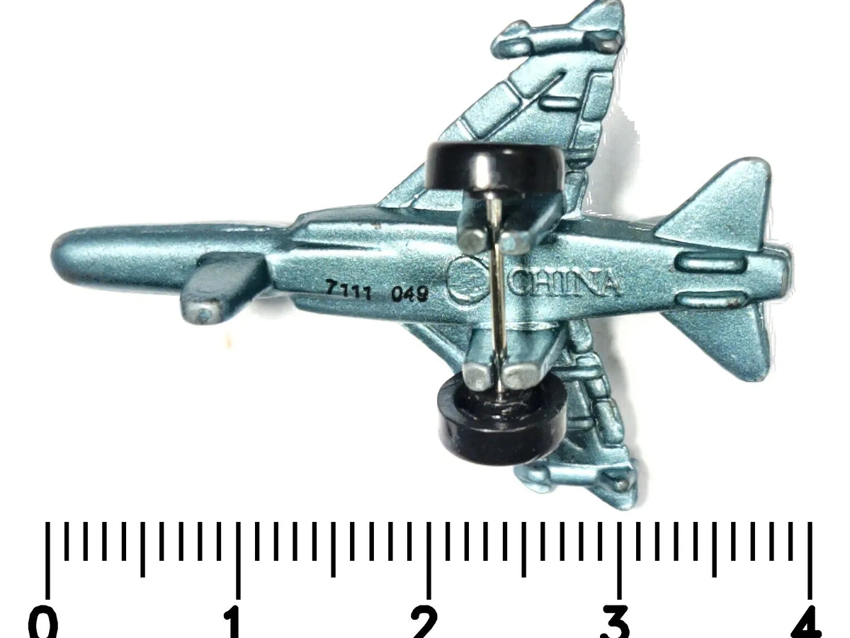 MYŚLIWIEC DASSAULT MIRAGE III, Unbranded, Die cast Niebieski 1:385 Resoraki – zdjęcie 7