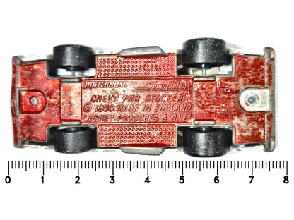 CHEVY PRO STOCKER Superfast Matchbox 1980 Biały 1:64 Made in England – zdjęcie 7