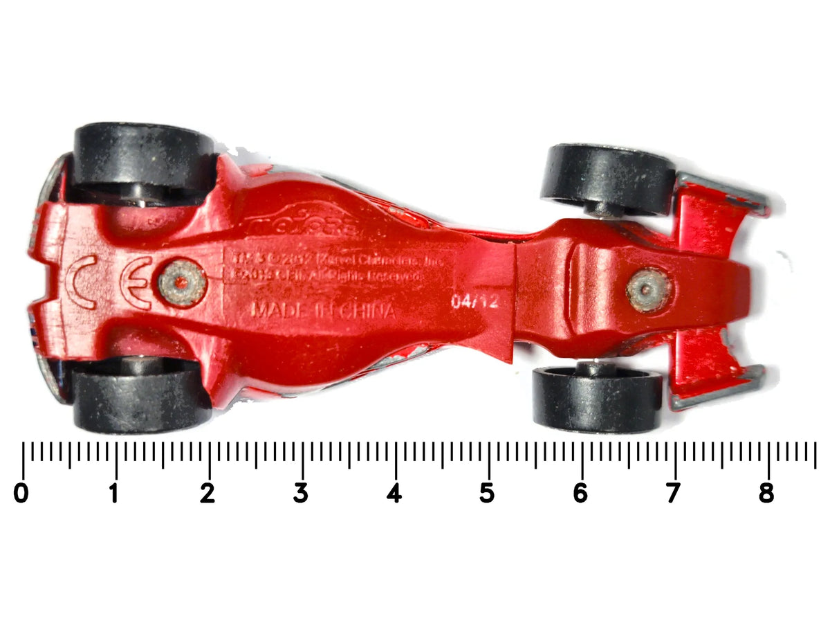 Formuła Spider Man Marvel Majorette 2012 Czerwony 1:64 – zdjęcie 7