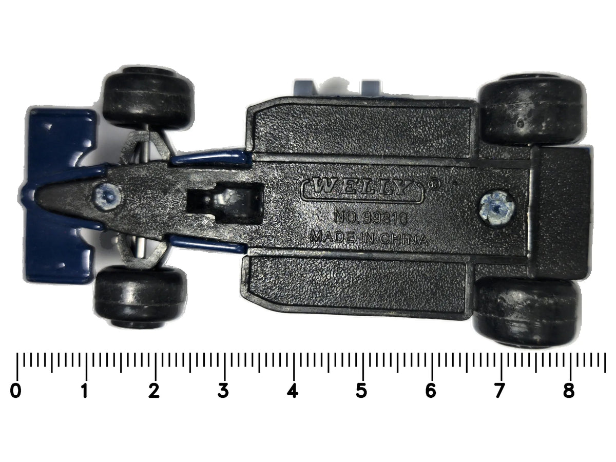 FORMULA 1 TURBO #4, Welly, Die cast NO.99810, Granatowy, 1:54, Resoraki – zdjęcie 7