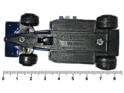 FORMULA 1 TURBO #4, Welly, Die cast NO.99810, Granatowy, 1:54, Resoraki – zdjęcie 7