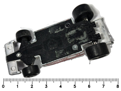 Formuła 1 MC Toy Juniors 1:64 Bolid F1 Valvoline BP Turbo / Bruiser Luzak – zdjęcie 7