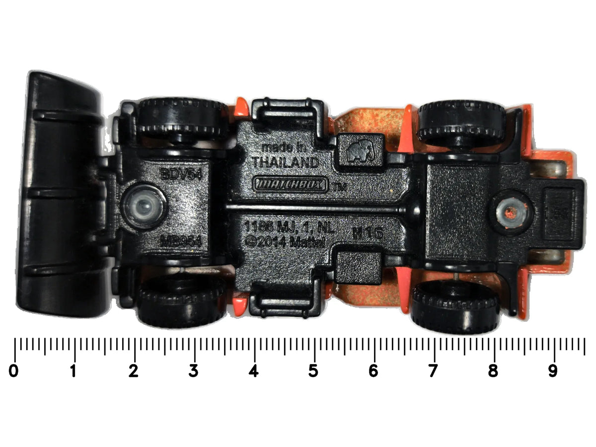 Max Trans Matchbox 2014 Pomarańczowy 1:64 – zdjęcie 7