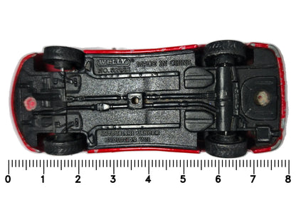 MITSUBISHI LANCER EVOLUTION VIII, Welly, Die cast NO52258, Czerwony, 1:56 – zdjęcie 7