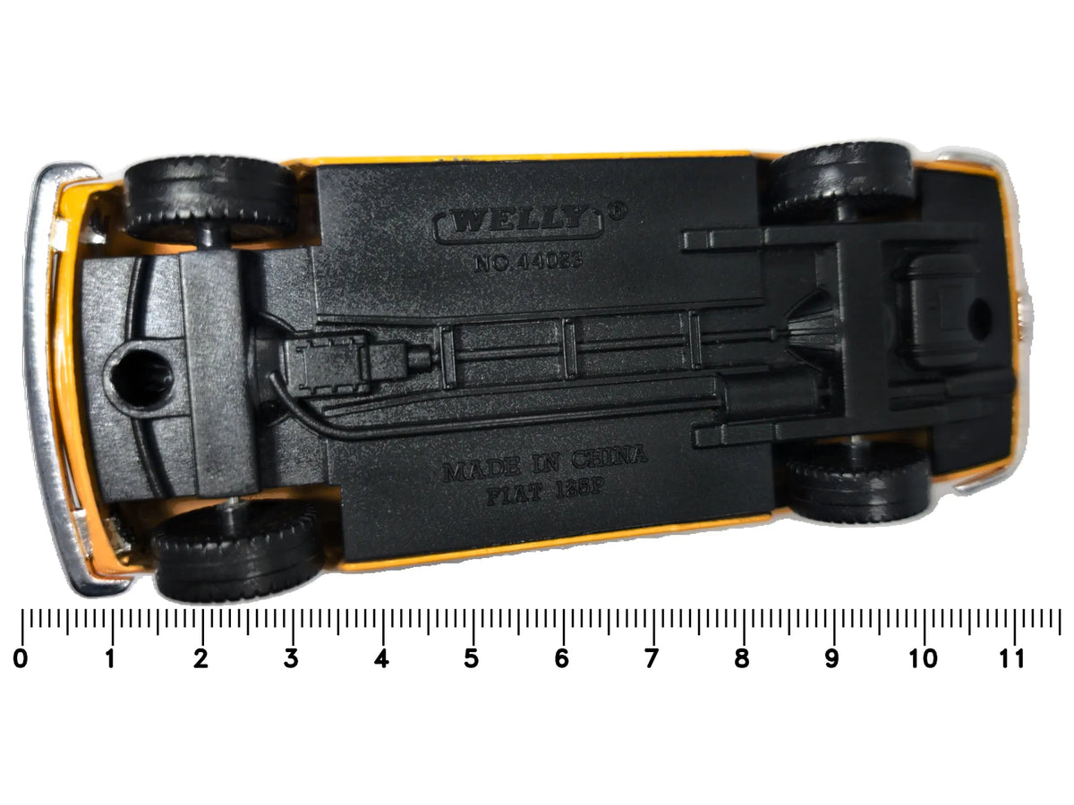 Fiat 125P Welly 1:43 WPT 1313 Luzak Żółty – zdjęcie 7