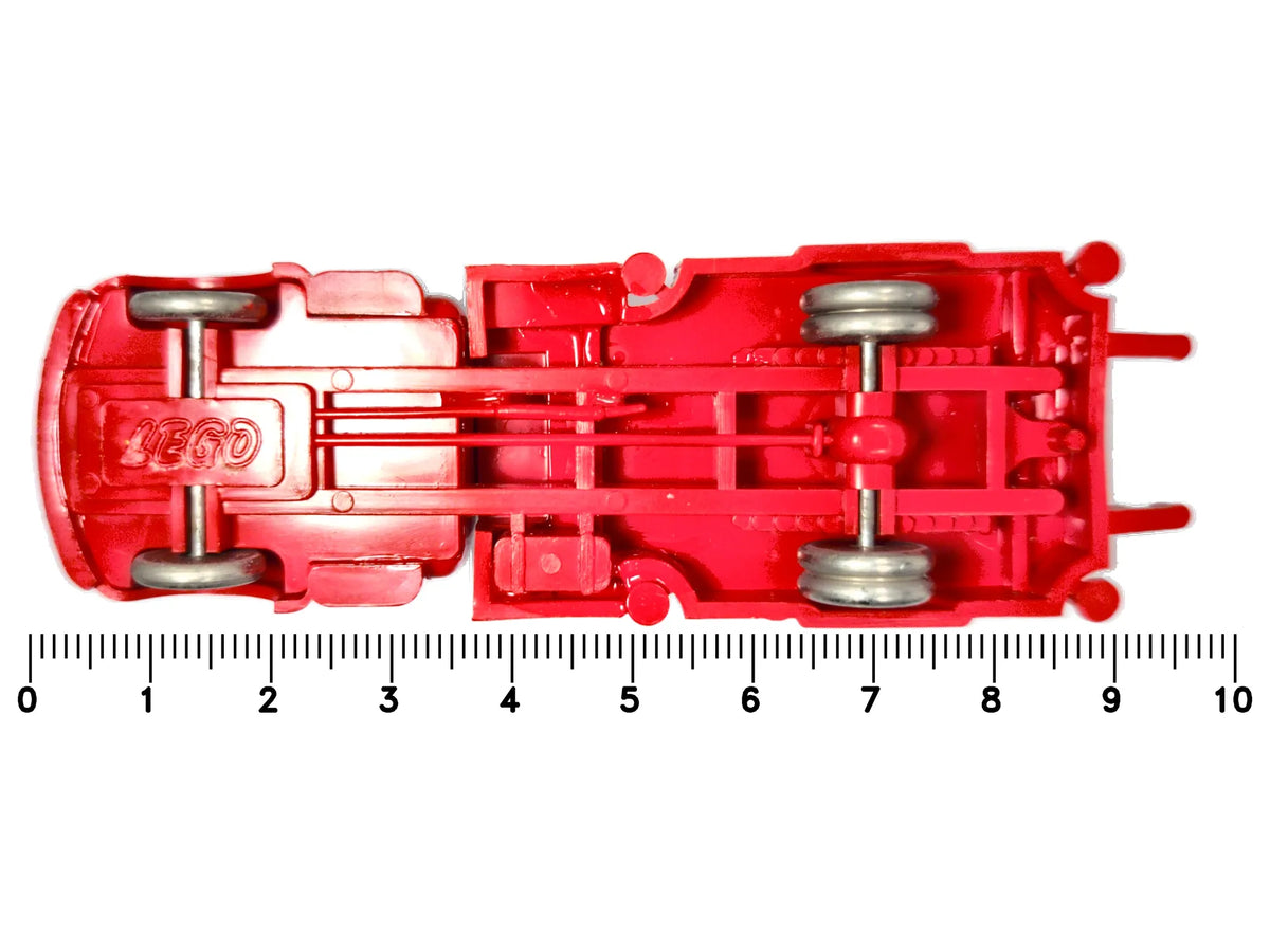 Wóz Strażacki z drabiną LEGO 1955 Czerwony 1:87 Made in Denmark – zdjęcie 7
