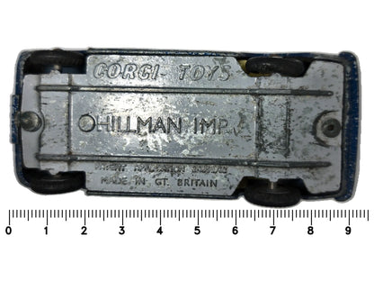 HILLMAN IMP Corgi '70 Niebieski 1:43 Made in Gt Britain – zdjęcie 7