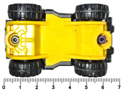 BOGZILLA (QUAD), Seria HW Ried-Ons, Hot Wheels 2019, No. FJV61, Żółty, 1:64 – zdjęcie 7