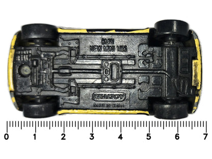 BMW NEW MINI, Realtoy, Die cast, Żółty i Czarny, 1:56, Resoraki – zdjęcie 7