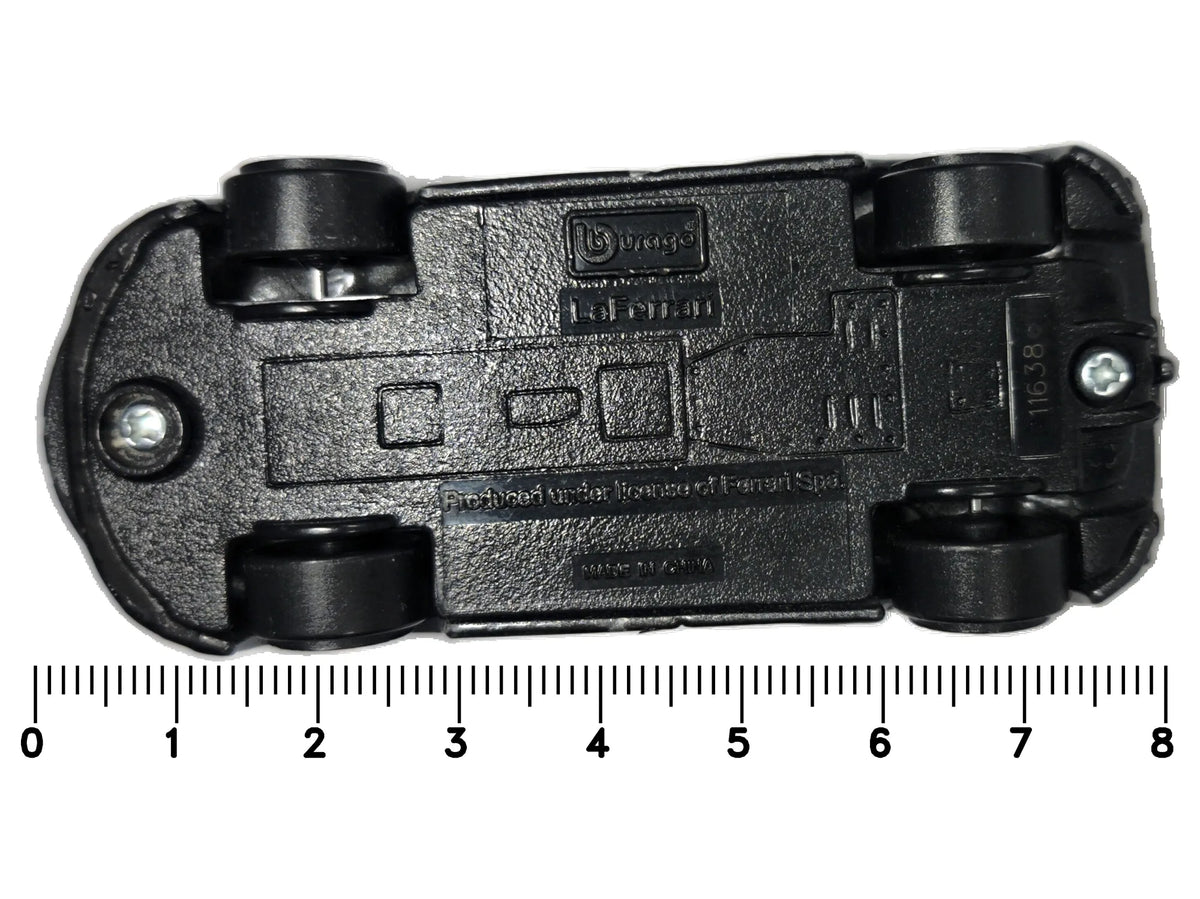 LAFERRARI, Bburago, Die cast 11638, Grafitowy, 1:59, Resoraki – zdjęcie 7