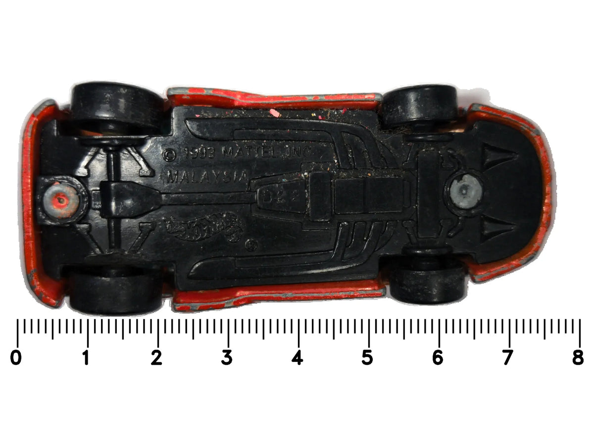 Sling Shot Hot Wheels 1993 1:64 Luzak Pomarańczowy – zdjęcie 7
