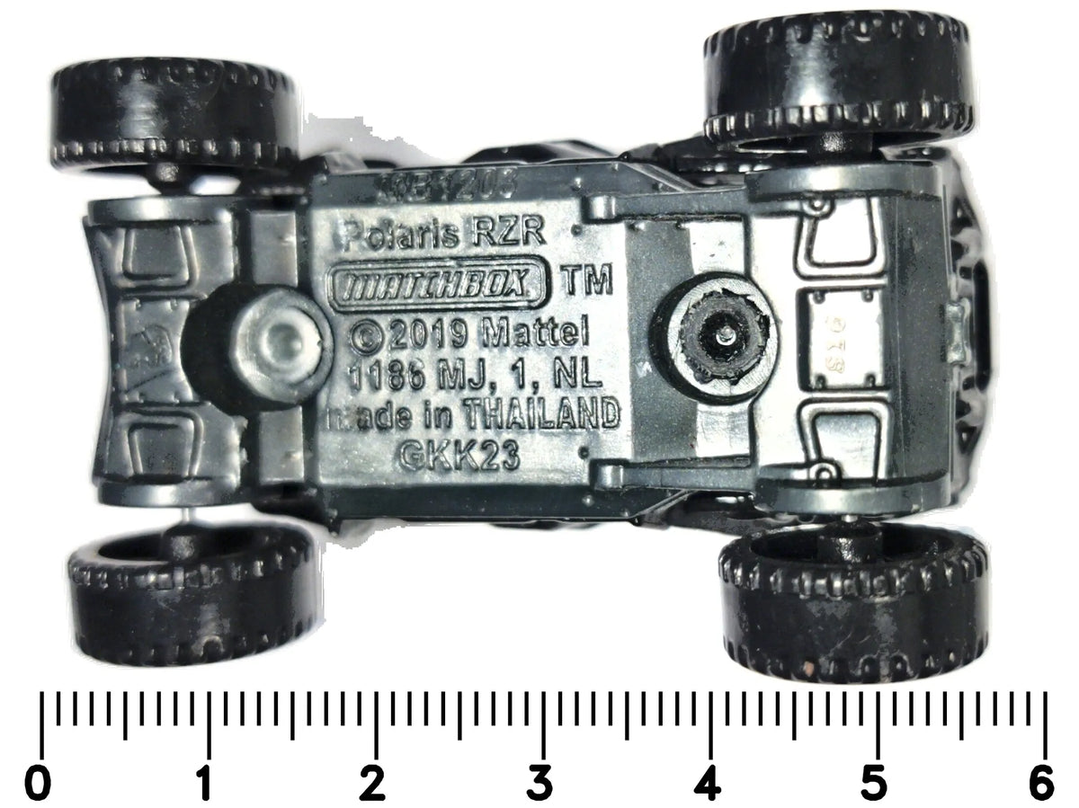 POLARIS RZR Matchbox 2019 GKK23 Czarny 1:53 – zdjęcie 7