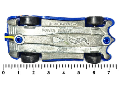 Power Pistons Hot Wheels 1994 Niebieski 1:64 – zdjęcie 7