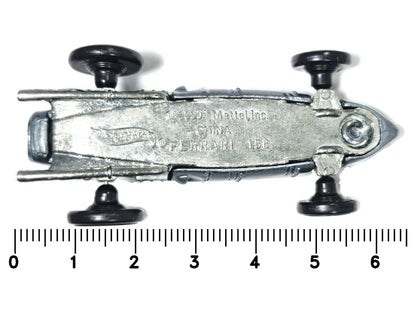 FERRARI 156 Hot Wheels 2000 Srebrny 1:64 2xMetal – zdjęcie 7