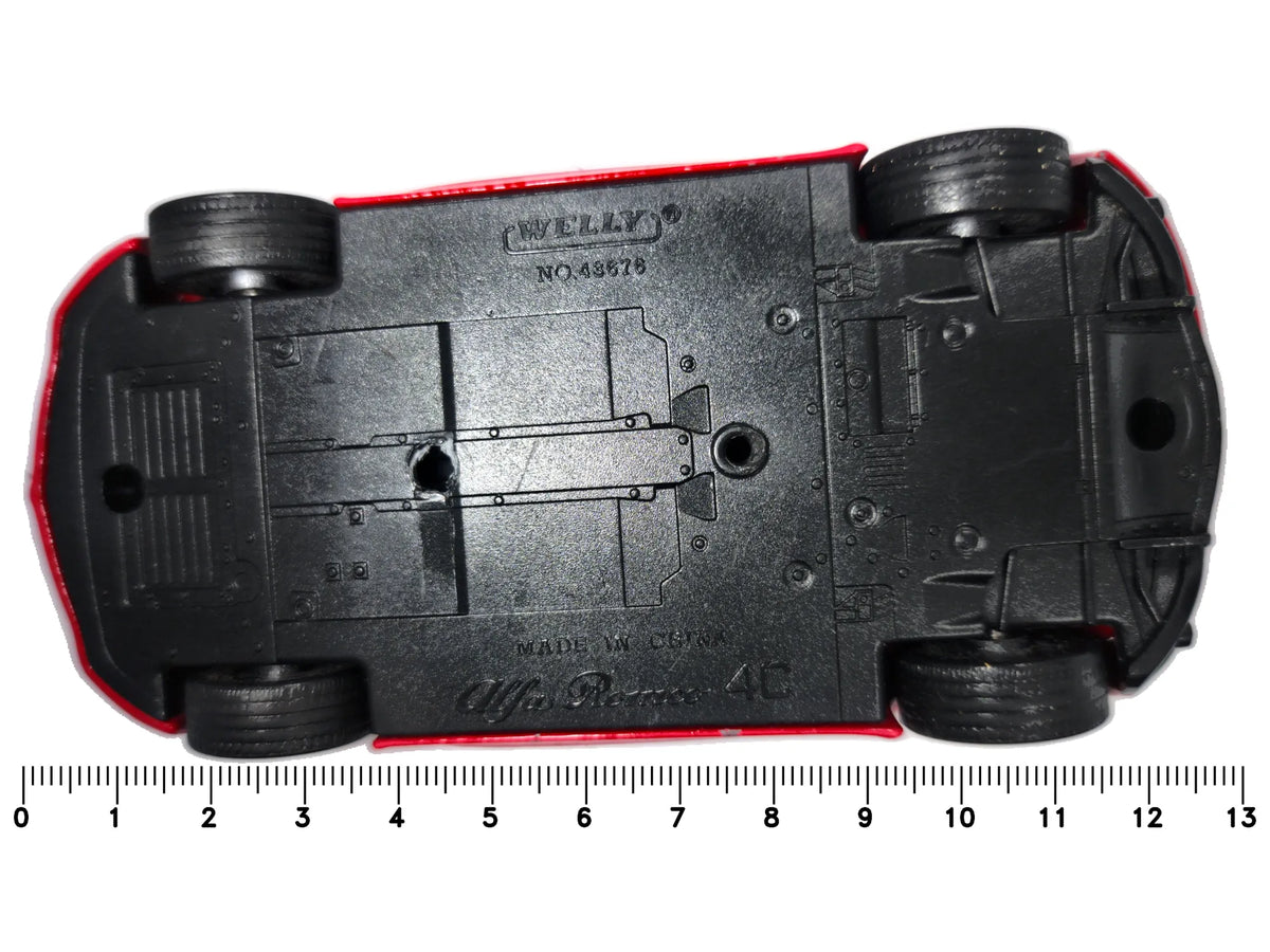 Alfa Romeo 4C Welly '90 Czerwony 1:32 – zdjęcie 7