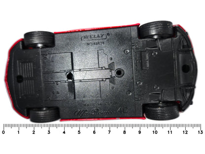 Alfa Romeo 4C Welly '90 Czerwony 1:32 – zdjęcie 7
