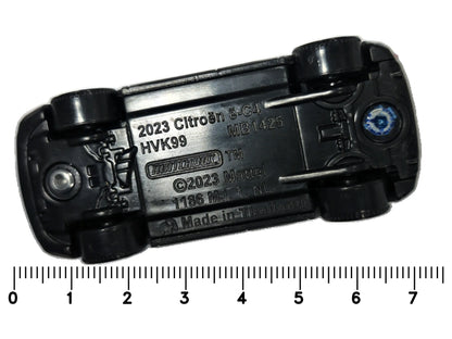 2023 Citroën ë-C4 Matchbox 2023 1:64 Niebieski Samochód osobowy – zdjęcie 7