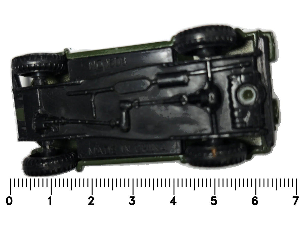 Jeep 1:64 Pickup Luzak Zielony Wojsko – zdjęcie 7