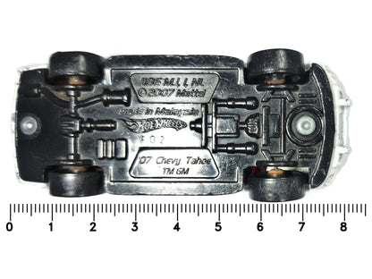 '07 CHEVY TAHOE, Hot Wheels 2007, Die cast 1186 MI I NL Biały 1:64 Resoraki – zdjęcie 7