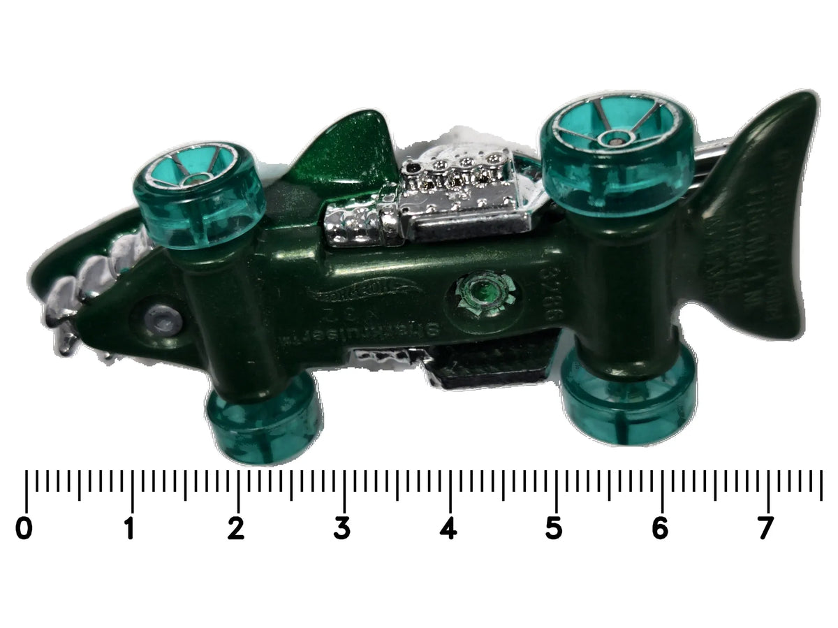 Sharkruiser Hot Wheels 2001 1:64 Luzak Zielony – zdjęcie 7