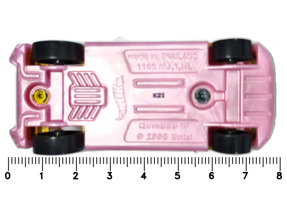 Qombee Peanuts Hot Wheels 2005 Żółty 1:64 – zdjęcie 7
